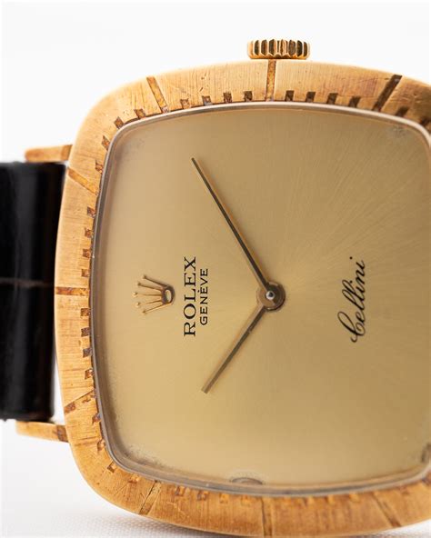 Rolex Cellini 18k Square Tropic 1976 – Goldammer Vintage .